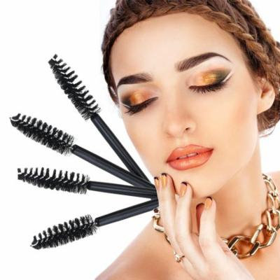 NUOLUX 100pcs Eyelash Brushes Wands Mascara Applicator