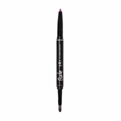 (6 Pack) RUDE 2.4.1 Lip Liner & Brush - Girls Night