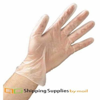 SSBM Polyethylene Disposable Gloves - X-Large Size - Latex-free, Powder-free, Non-sterile - 60000 ct - Clear