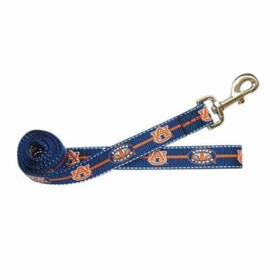 Auburn Tigers Pet Reflective Nylon Leash - Medium