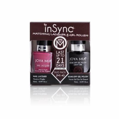 JOYA MIA® InSync® JMI-40 Perfect matching gel and nail polish Duo Set