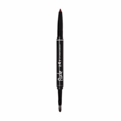 (3 Pack) RUDE 2.4.1 Lip Liner & Brush - Baddie