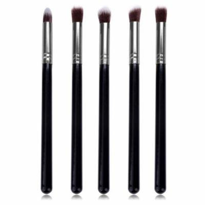 5 Pcs Wood Brush Blusher Makeup/Cosmetic Set Eye-shadow Foundation Tools SPHP