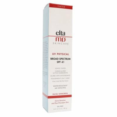 Elta MD SPF 41 UV Physical Sunscreen 3.0 Ounce Tube - New in Box