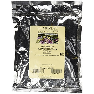 Starwest Botanicals Yellow Mustard Seed Whole