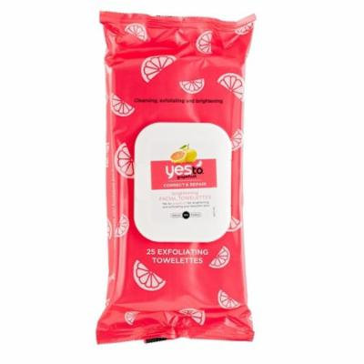 Yes To Grapefruit Correct & Repair Brightening Facial Wipes, 25 ct + Old Spice Deadlock Spiking Glue, Travel Size, .84 Oz