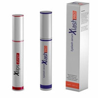 Xlips Lip Plump Serum 6ml - Volumizing Lip Enhancer + Xlash Pro Eyelash Serum 6ml + Old Spice Deadlock Spiking Glue, Travel Size, .84 Oz