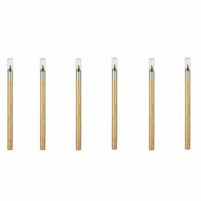 L'Oreal Paris Infallible Silkissime Eyeliner, 280 Gold, 0.03 Oz (6 Pack) + Old Spice Deadlock Spiking Glue, Travel Size, .84 Oz