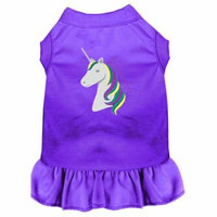 Unicorns Rock Embroidered Dog Dress Purple Xxxl (20)