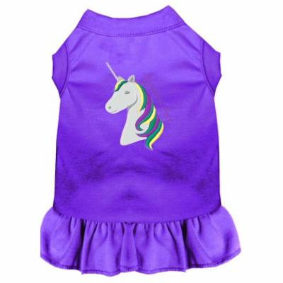 Unicorns Rock Embroidered Dog Dress Purple Xxxl (20)