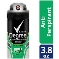 Degree Men MotionSense Antiperspirant Dry Spray Overtime 3.8 oz.(pack of 12)