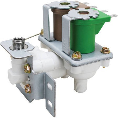 Genuine OEM 4318046 Whirlpool Kenmore Refrigerator Dual Water Inlet Valve Kit