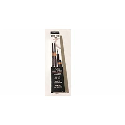 Smashbox Brow Tech Trio Full Size Set: Gloss Stick Taupe + Highlight Stick Gold Shimmer + Shaping Powder Taupe