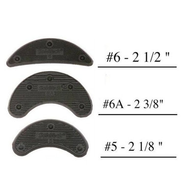 SoleTech CT Quality Heel & Toe Plates Polyurethane (Plastic) Taps Savers 10 Pair