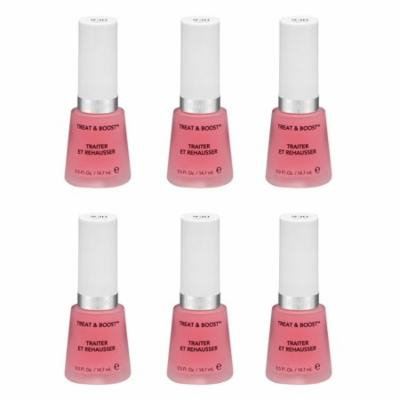 Revlon Nail Treat and Boost, 930, 0.5 Fl Oz (6 Pack) + Old Spice Deadlock Spiking Glue, Travel Size, .84 Oz