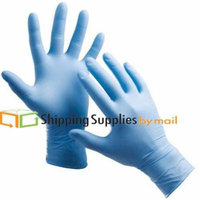 SSBM Brand Blue Nitrile Powder-Free Medical Exam Gloves, 8 Mil Medium 200 Count