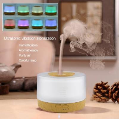 Popular Home Office Healthy Diffuser Humidifier Essential Oil Ultrasonic Aroma Air Cleaner Aromatherapy LED Purifier
