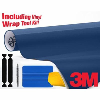 3M Gloss Deep Blue 1080 Air-Release Vinyl Wrap Roll - Including Toolkit – Choose Your Size