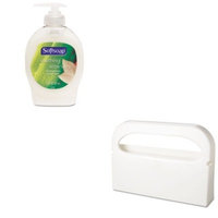 KITCPM26012EAHOSHG12 - Value Kit - Health Gards Toilet Seat Cover Dispenser (HOSHG12) and Softsoap Moisturizing Hand Soap w/Aloe (CPM26012EA)