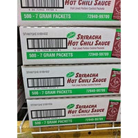 Huy Fong Sriracha Hot Chili Sauce Packets (1000 Pack)