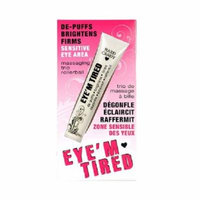 Hard Candy Eye'm Tired, Lightweight Depuffing Eye Serum. 0.59 Oz + Schick Slim Twin ST for Sensitive Skin