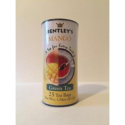 Bentley's mango green tea (pack of 3)