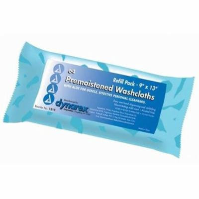 Washcloths - Premoistened & Disposable Refill Pk/64
