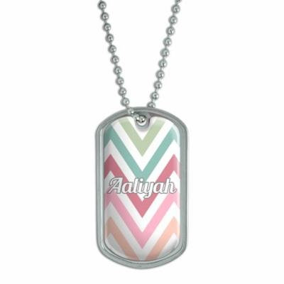 Female Names - Aaliyah - Dog Tag