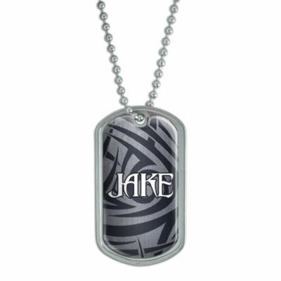 Male Names - Jake - Dog Tag
