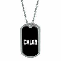 Caleb Dog Tag