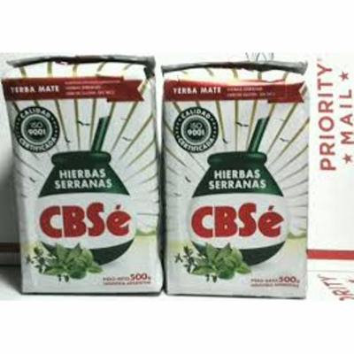 CBSe Yerba Mate Hierbas Serranas 17.6oz 2 Pack