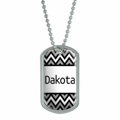 Male Names - Dakota - Dog Tag