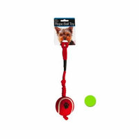 Bulk Buys DI264-12 Rope Ball Dog Toy, 12 Piece