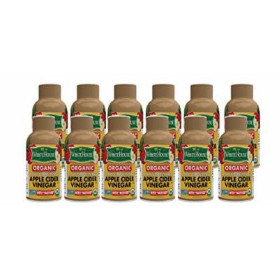 (12 bottles / 2oz ) White House Organic Apple Cider Vinegar ON-THE-GO