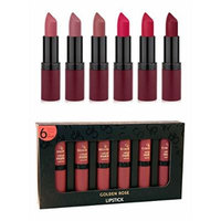 Golden Rose Matte Lipstick Set of 6 (Set 2)