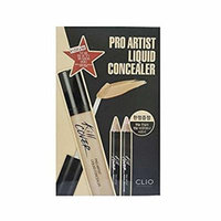 CLIO Kill Cover Pro Artist Liquid Concealer Set 02-BP Lingerie (with Pencil Brightener, Pencil Concealer & Sharpener Tool)