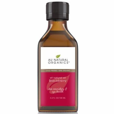 Au Natural Organics Blackberry Seed Oil 3.4 Oz
