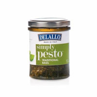DeLallo Traditional Basil Simply Pesto Sauce (6.35 oz., 12 ct.)