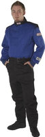 G-FORCE Blue 2X-LG Multiple Layer GF525 Driving Suit P/N 4525XXLBU