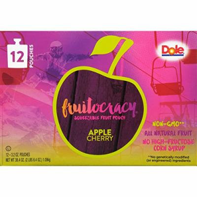 Dole® Fruitocracy® Squeezable Fruit Pouch Apple Cherry Flavored 12-3.2 oz. Box