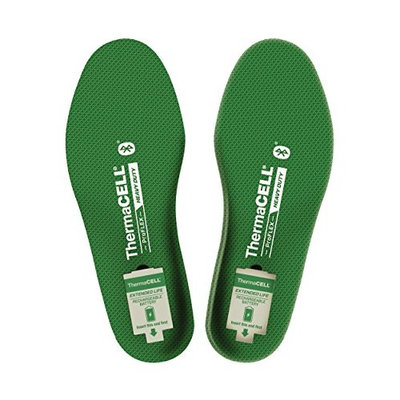 ThermaCELL Proflex Heavy Duty Heated Shoe Insoles with Bluetooth Compatibility, Available in Multiple Sizes