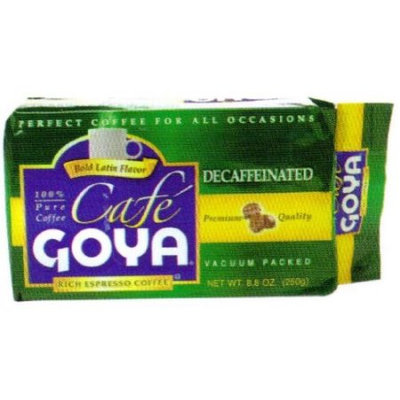 Goya Rich Espresso Coffee, Decaffeinated, 8.8 Oz