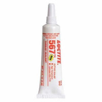 Loctite 567 Thread Sealant Pipe Thread Sealant, 6mL, Tube, Low, White