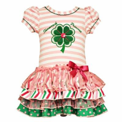Bonnie Jean Baby Girls Shamrock Princess St Patricks Dress 0-3 months
