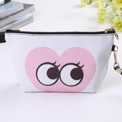 Wishmall Print Type Grils Toiletry Makeup Bag Travel Organizer Storage Pouch Clutch Bag WIMA