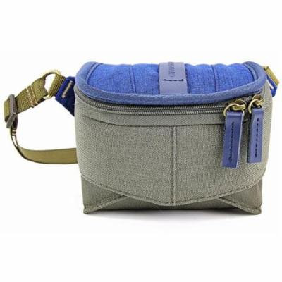 Vanguard VEO Travel 9H Pouch for a Compact System Camera with Pancake Lens, 1.32lbs Capacity, Blue & Khaki