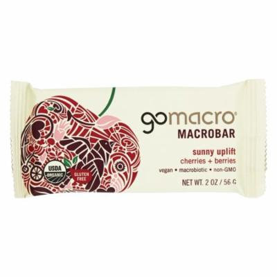 GoMacro - MacroBar Sunny Uplift Cherries & Berries - 2 oz(pack of 4)