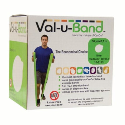 Val-U-Band Latex Free Exercise and Fitness Band - 50 yard