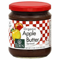 Eden Apple Butter, Organic 17.0 OZ(Pack of 2)