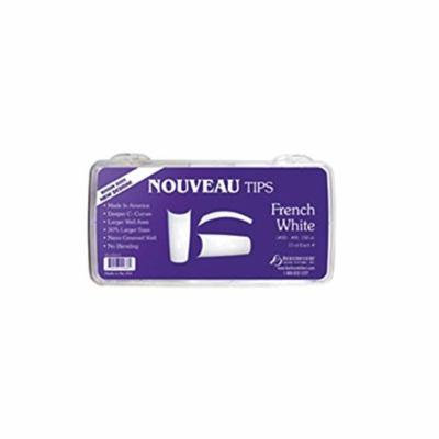Backscratchers Nouveau Tips in French White 150 Count